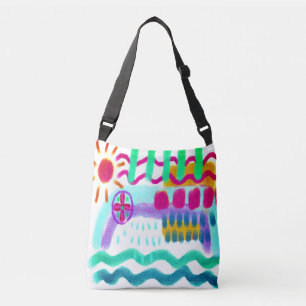 Colourful Abstract Painting Tote Bag