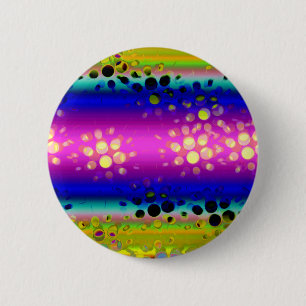 Colourful Abstract Pattern 6 Cm Round Badge