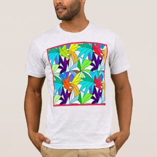Colourful Abstract Pattern Design T-Shirt
