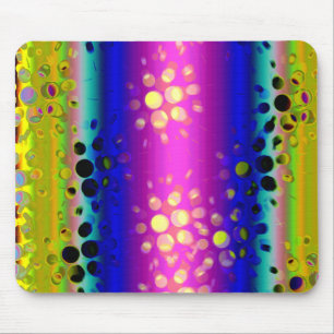 Colourful Abstract Pattern Mouse Mat