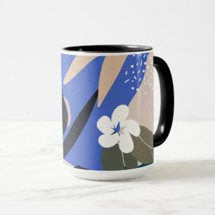 Colourful abstract pattern mug