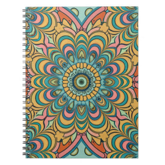 Colourful Abstract Pattern Notebook