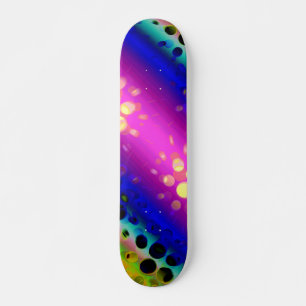 Colourful Abstract Pattern Skateboard