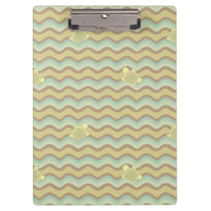 colourful abstract pattern, waves clipboard