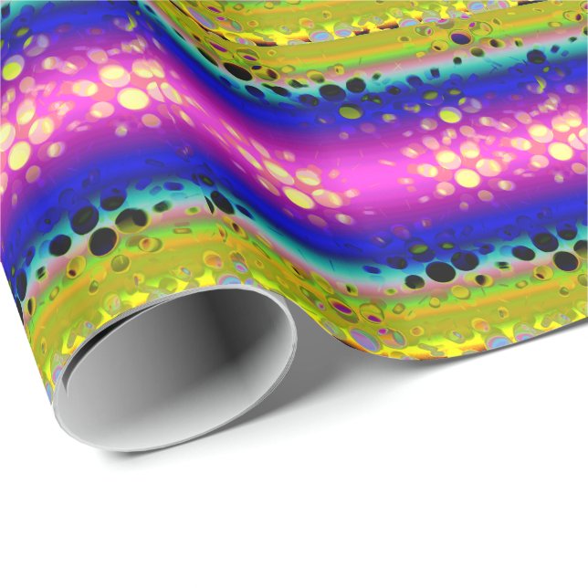 Colourful Abstract Pattern Wrapping Paper (Roll Corner)