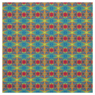Colourful Abstract Patterns Fabric
