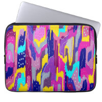 Colourful Abstract Print with Fun Dots