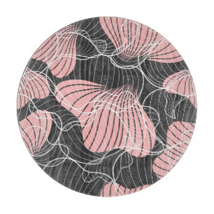 Colourful abstract, seamless artistic pattern. cutting board