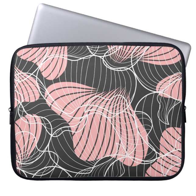 Colourful abstract, seamless artistic pattern. laptop sleeve (Front)