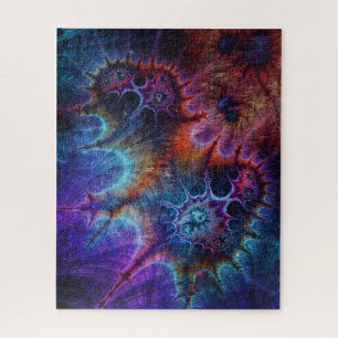 Colourful Abstract Shapes Fine Art Jigsaw Puzzle