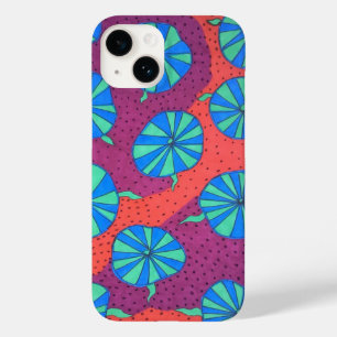Colourful Abstract Shapes iPhone Case
