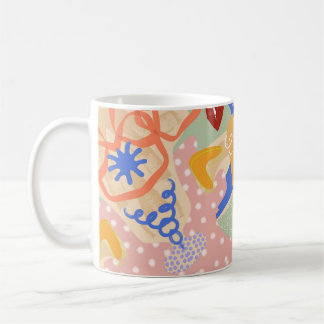 Colourful Abstract Shapes Mug – Bold & Modern 