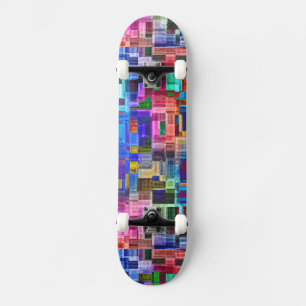 Colourful Abstract Skateboard