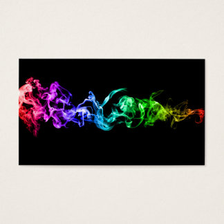 Colourful Abstract Smoke - A Rainbow in the Dark