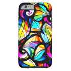 Colourful Abstract Stained Glass Design