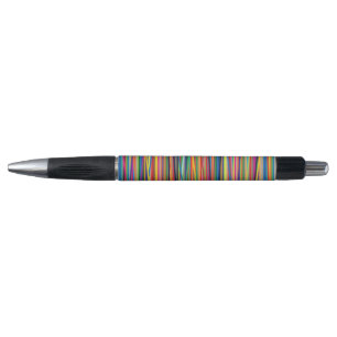 Colourful abstract stripes design