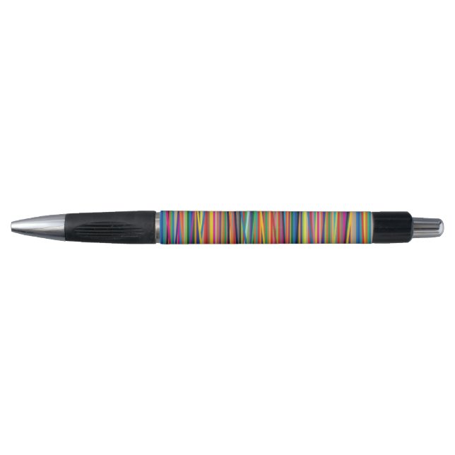 Colourful abstract stripes design (Front)