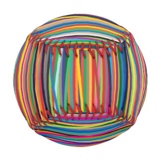 Colourful abstract stripes design adult cloth face baseball