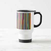 Colourful abstract stripes design
