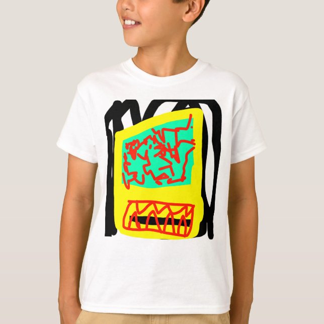 colourful abstract T-Shirt (Front)