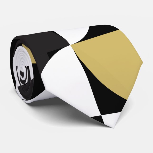 Colourful Abstract     Tie (Rolled)