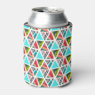 Colourful Abstract Tropical Pattern Can Cooler