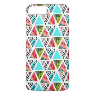 Colourful Abstract Tropical Pattern iPhone 8 Plus/7 Plus Case