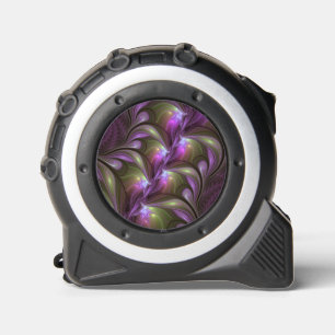 Colourful Abstract Violet Purple Khaki Fractal Art 1