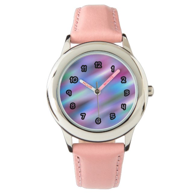 Colourful Abstract Watch (Front)