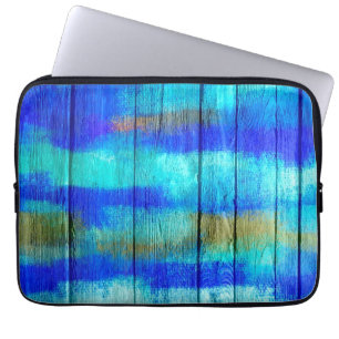 Colourful Abstract Wood #5 Laptop Sleeve