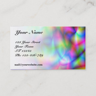 Colourful Abstraction Business Card