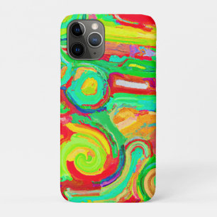 Colourful Abstraction Pattern iPhone 11 Pro Case