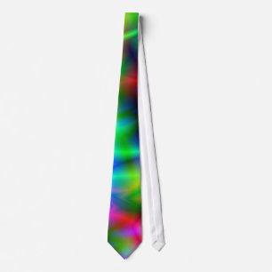 Colourful abstraction Tie