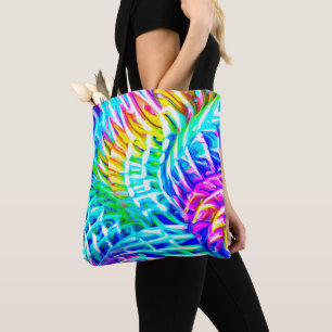 Colourful Abstractions Pattern Tote Bag
