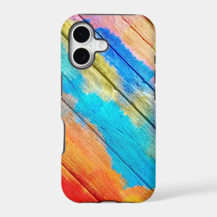Colourful Acrylic Painting on Wood #2