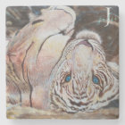 Colourful Acrylic White Tiger Monogram