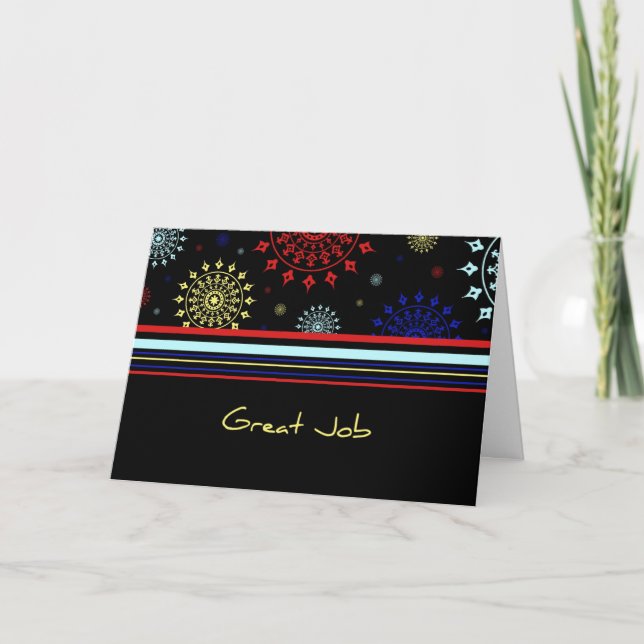 Colourful Administrative Professionals Day Card (Front)