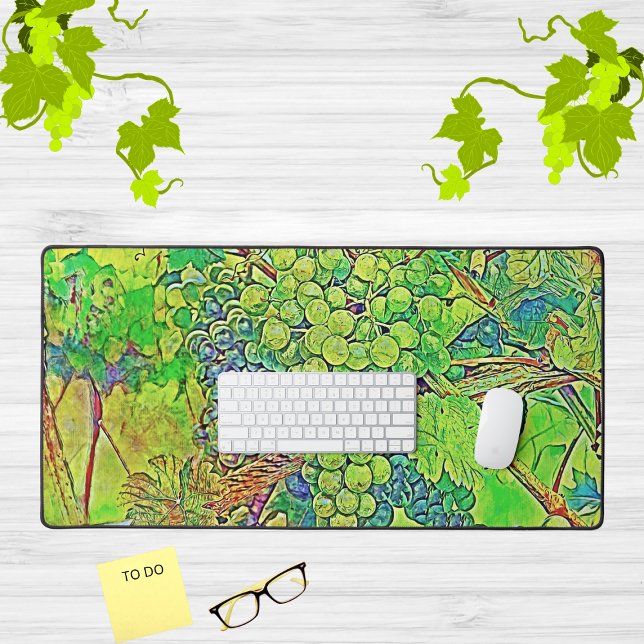Colourful Aesthetic Travel Tuscany Trendy Desk Mat (Creator Uploaded)