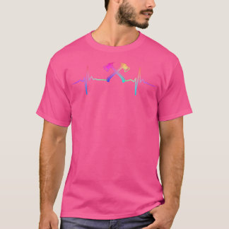 Colourful Aex Throwing Hearbeats T-Shirt