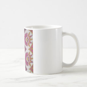 Colourful African Fabric Motif Art Print Coffee Mug