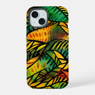 Colourful African Print iPhone 15 Pro Case