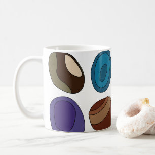 Colourful Agate Stone Crystal Healer Coffee Mug