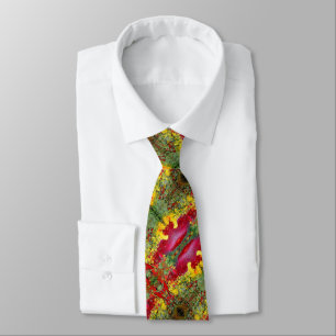 Colourful Aged Paint Tie