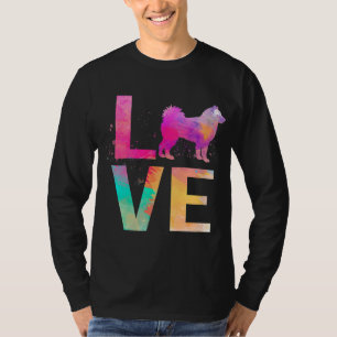 Colourful Alaskan Malamute Dog Mum Gifts Alaskan M T-Shirt