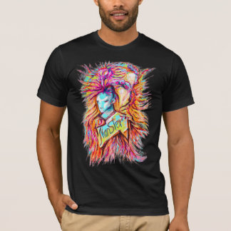 Colourful Alien Monster Art Pen Drawing T-Shirt