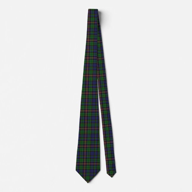 Colourful Allison Plaid Neck Tie (Front)