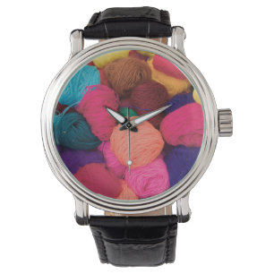 Colourful Alpaca Wool, Huaraz, Cordillera Blanca Watch