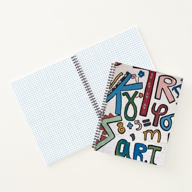 Colourful Alphabet  Notebook (Inside)