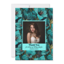 Colourful Amaryllis Female Birthday Trendy