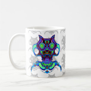 Colourful ancient space idol v1 coffee mug